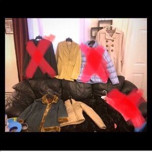 Bundle of 5 Jackets & Coats Women Junior size S/M